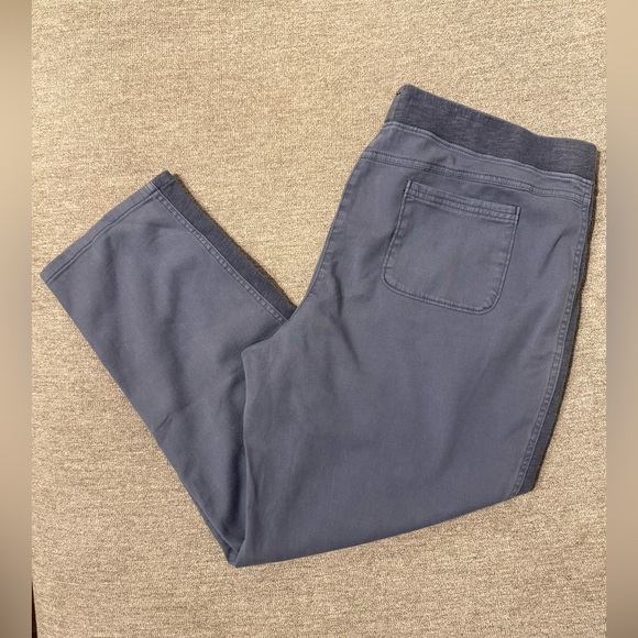NIC+ZOE Cotton Blend Charcoal Joggers (Size 16)